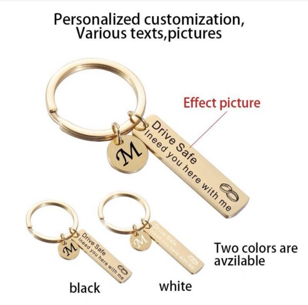 Gold keyholder