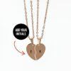 Connecting heart necklace