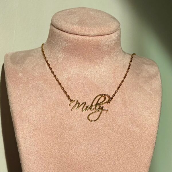 Custom name necklace (3-4 weeks production) - Image 4