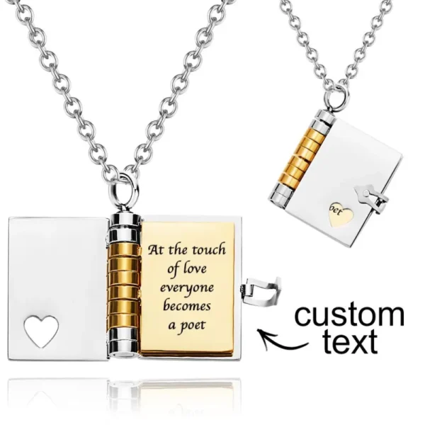 Book Necklace