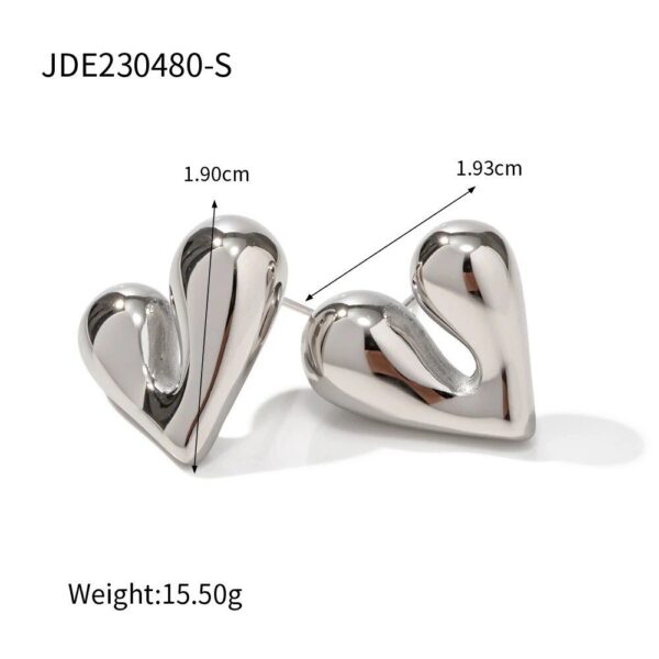 CIANA HEART STUDS - Image 2