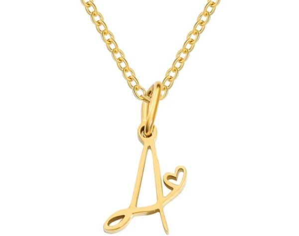 Letter necklace