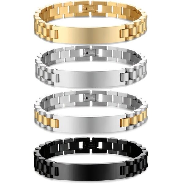 Men’s Big bar bracelets - Image 3