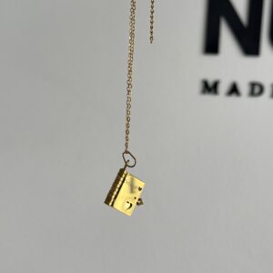 book necklace