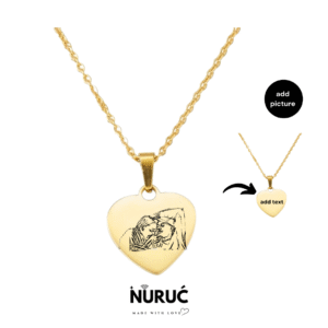 Picture heart necklace