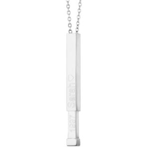 Hidden message necklace