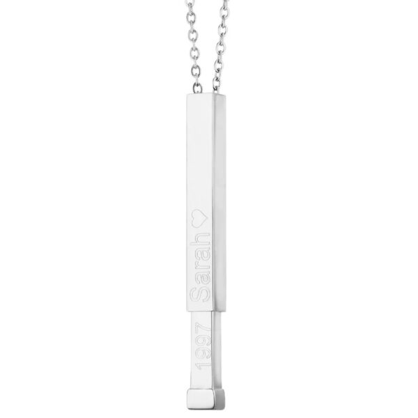 Hidden message necklace